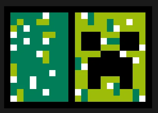 3D perleplader – Creeper-hoved