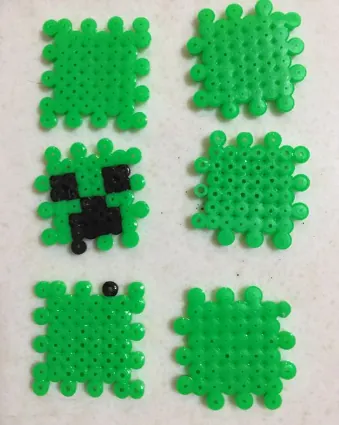 3D perleplader – Creeper-hoved