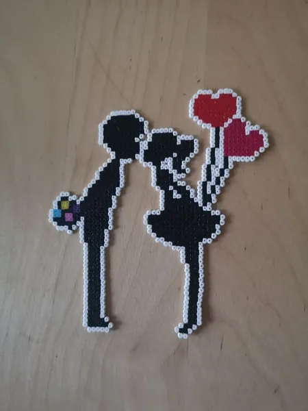 Valentinsdag perleplade – inspiration 2