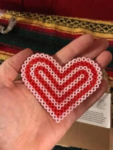 Valentinsdag perleplade – inspiration 4