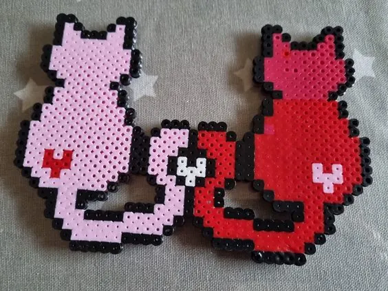 Valentinsdag perleplade – inspiration 5
