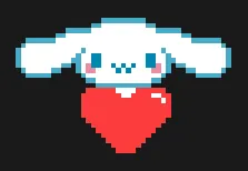 Valentinsdag perleplade – Cinnamoroll med hjerte