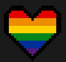 Valentinsdag perleplade – LGBT+ kærlighedshjerte