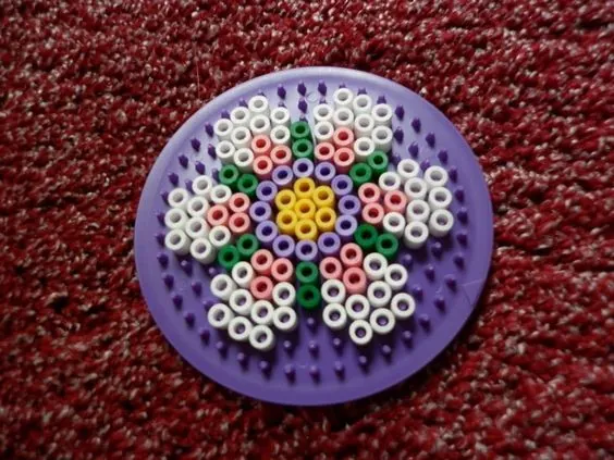 Blomster perleplade – inspiration 1