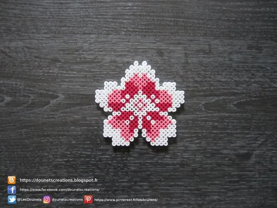 Blomster perleplade – inspiration 3
