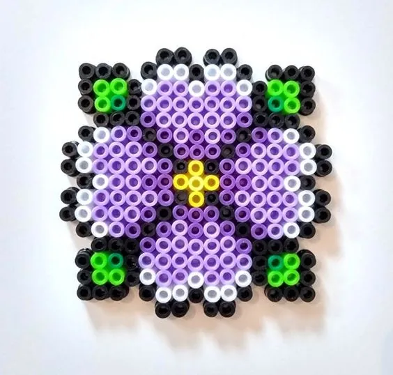 Blomster perleplade – inspiration 4