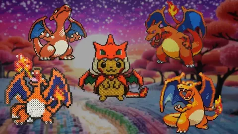 Charizard perleplade