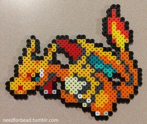 Charizard perleplade – inspiration 2