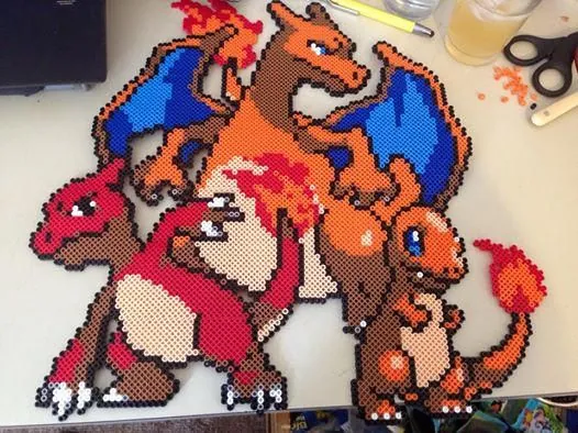 Charizard perleplade – inspiration 6