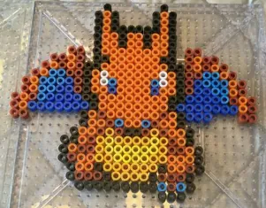 Charizard perleplade – Sød Charizard