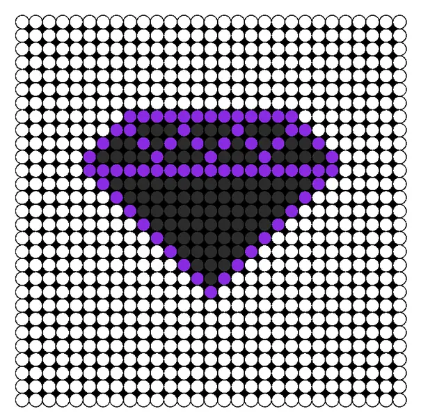 Diamant perleplade – Lilla diamant