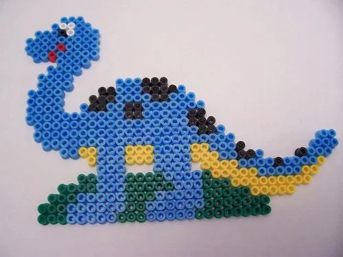 Dinosaur perleplade – inspiration 6