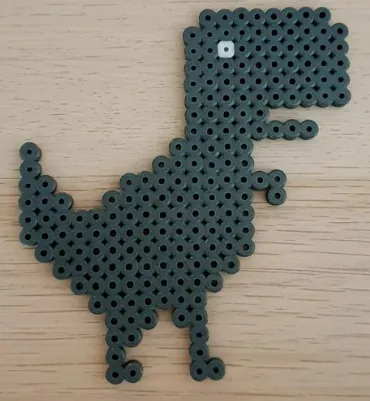 Dinosaur perleplade – Google-dinosauren