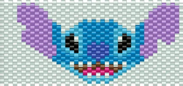 Disney perleplade – Stitch