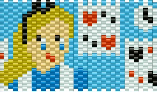 Disney perleplade – Alice