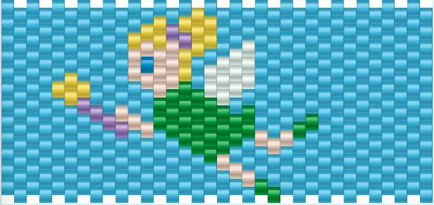 Disney perleplade – Klokkeblomst
