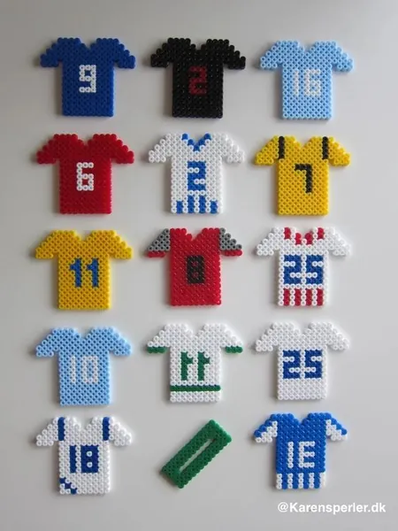 Fodbold perleplade – inspiration 3