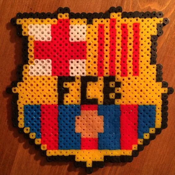 Fodbold perleplade – inspiration 4