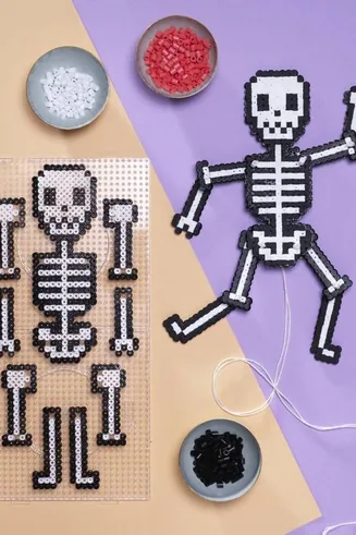 Halloween perleplade – inspiration 1