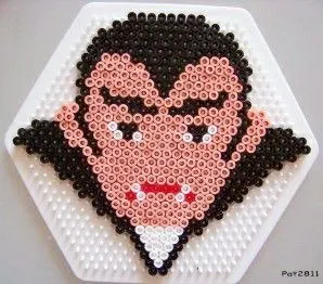 Halloween perleplade – inspiration 6