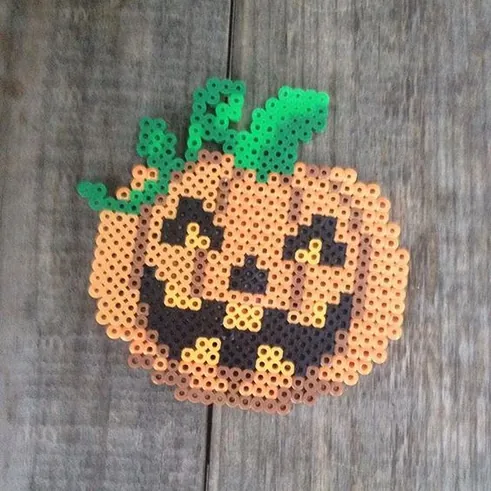 Halloween perleplade – inspiration 9