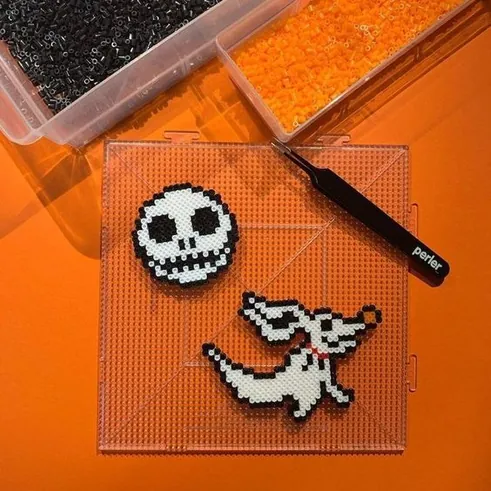 Halloween perleplade – inspiration 12