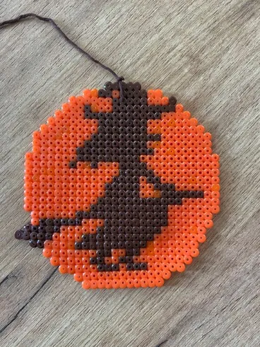 Halloween perleplade – inspiration 14