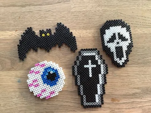 Halloween perleplade – inspiration 17