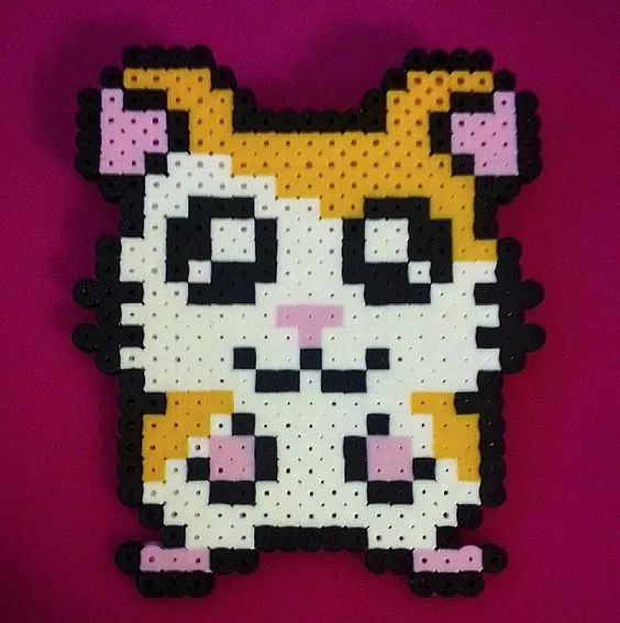 Hamster perleplade – inspiration 1