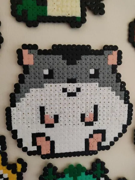Hamster perleplade – inspiration 4