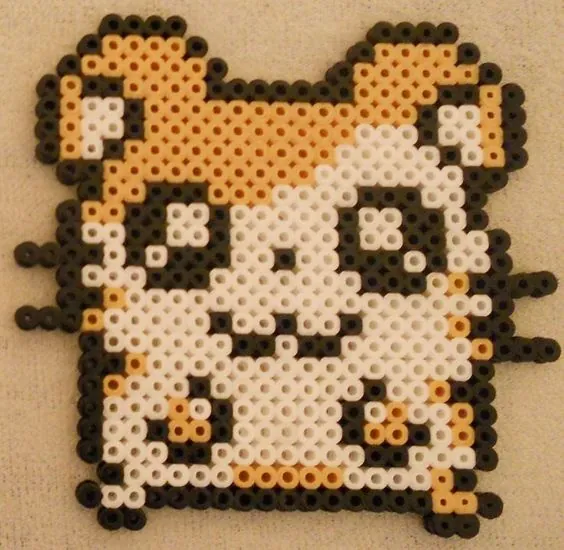 Hamster perleplade – inspiration 8