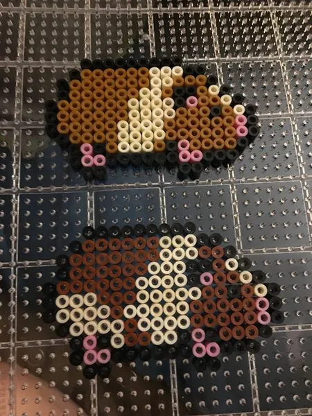 Hamster perleplade – inspiration 9