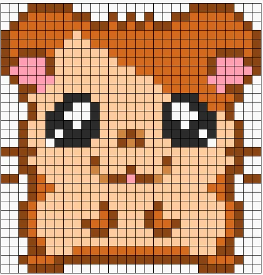 Hamster perleplade – Hamtaro 2