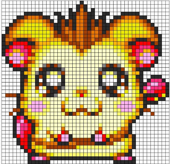 Hamster perleplade – Jingle Ham Ham