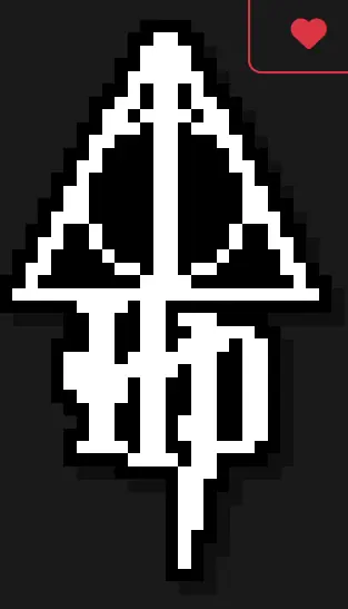 Harry Potter perleplade – Harry Potter (symbol)