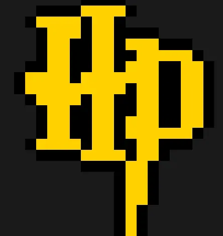 Harry Potter perleplade – Harry Potter-logo