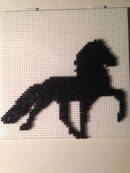 Hest perleplade – inspiration 10