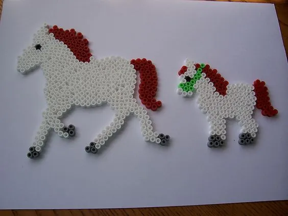 Hest perleplade – inspiration 15