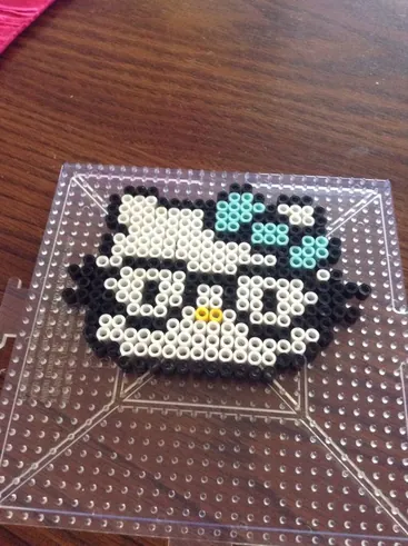 Hello Kitty perleplade – inspiration 3