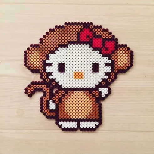 Hello Kitty perleplade – inspiration 5