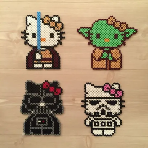Hello Kitty perleplade – inspiration 6