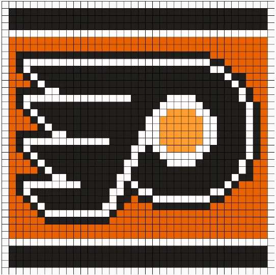 Ishockey perleplade – Philadelphia Flyers