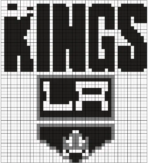 Ishockey perleplade – LA Kings
