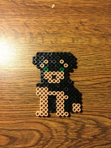 Hund perleplade – inspiration 11