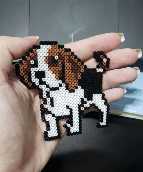 Hund perleplade – inspiration 13