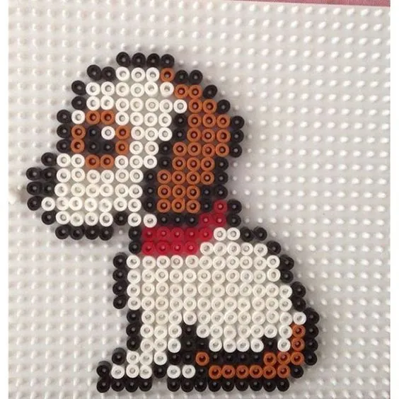 Hund perleplade – inspiration 18