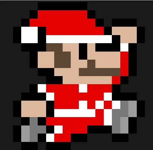 Jul perleplade – Jule-Mario