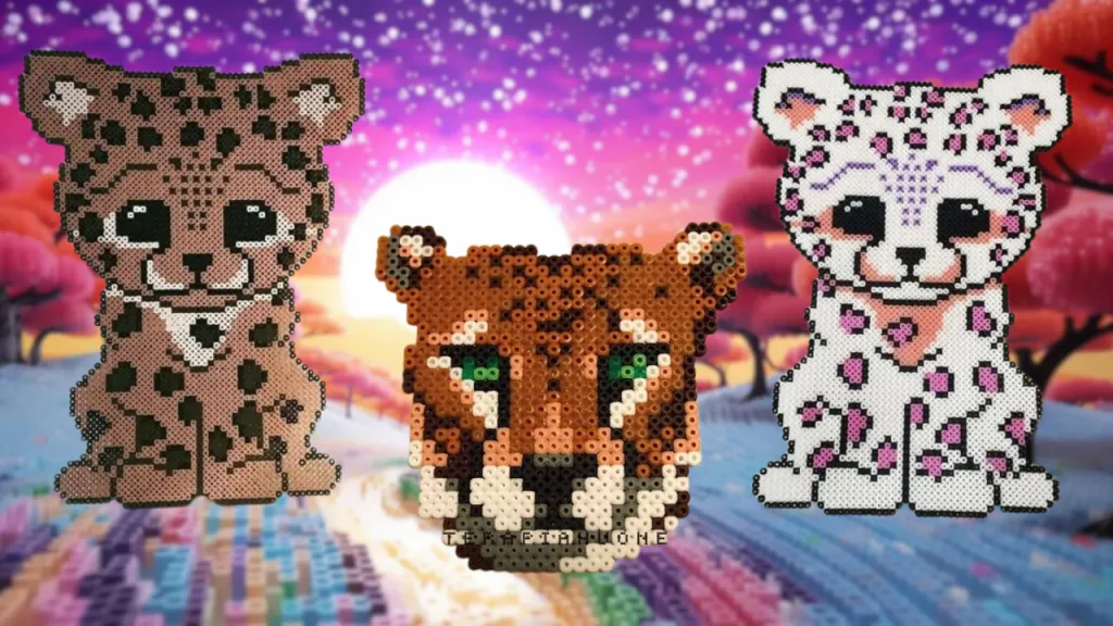Leopard perleplade