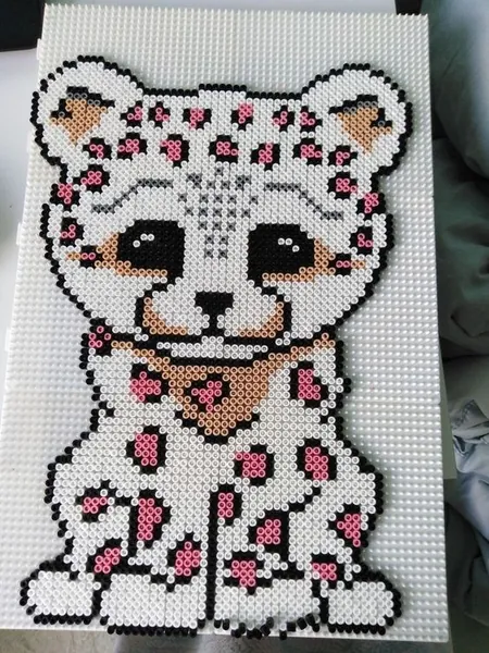 Leopard perleplade – inspiration 1