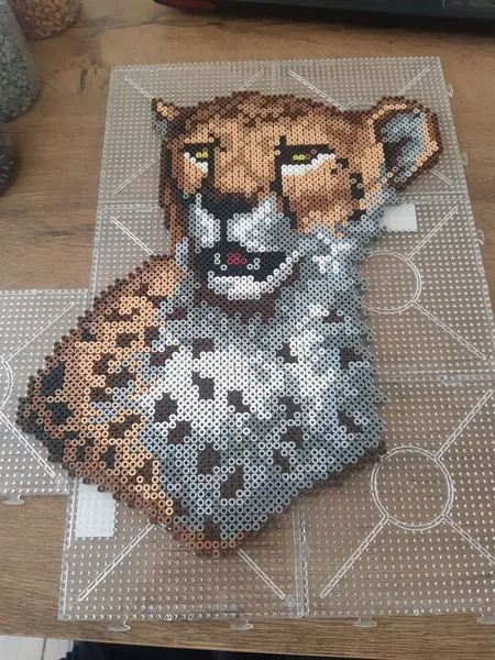 Leopard perleplade – inspiration 2